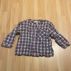 Victoria’s Secret Plaid PJ Top